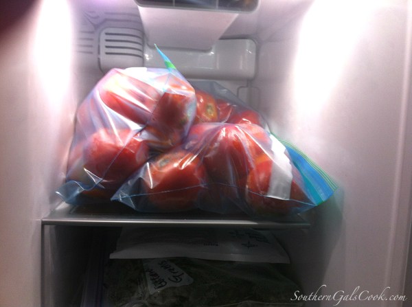 Tomatoes: From Freezer to Canned- SouthernGalsCook.com
