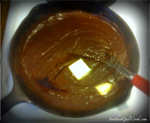 Deep Dish Chocolate Pie- SouthernGalsCook.com