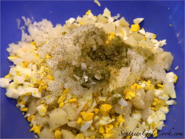 Smart Potato Salad- SouthernGalsCook.com